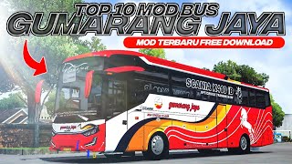 TOP 10 MOD BUS GUMARANG JAYA FREE DOWNLOAD | MOD BUSSID