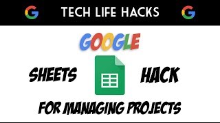 Google Sheets Hack for Managing Projects (Data Validation)