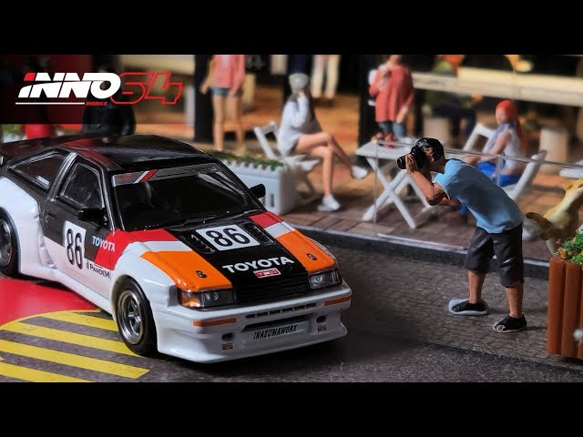 イモ INNO イノモデル 1/64 トヨタ AE86 カローラ レビン 