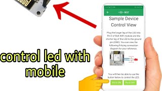 control led light with mobile/how to control led using mobile/#boltiot #wifimodule