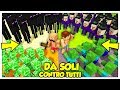 SOPRAVVIVERE SENZA NULLA ALL' ATTACCO DI TUTTI I MOB DI MINECRAFT ITA!