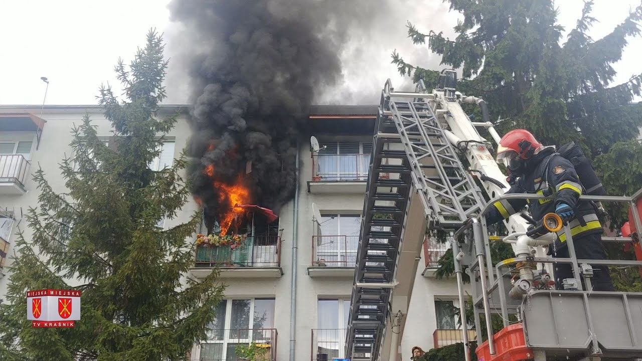 Pożar w bloku na ul. Metalowców