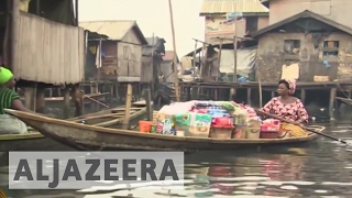 Residents of Nigeria's floating slum thrive
