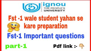 Fst-1/science and technology important questions part -1