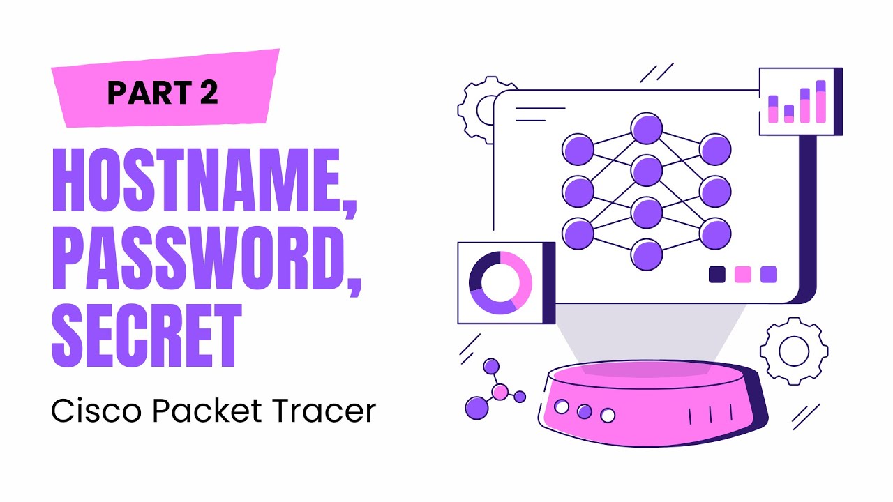 Cisco Packet Tracer - Hostname, Password, Secret