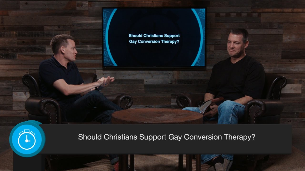 Should Christians Support Gay Conversion Therapy?