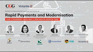 Rapid Payments and Modernisation panel discussion led by Maurits Pretorius