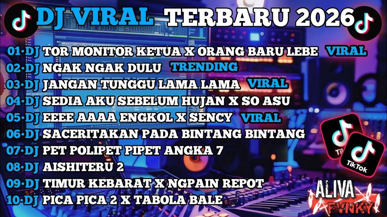DJ TIKTOK TERBARU 2026🎵TOR MONITOR KETUA🎵NGAK NGAK DULU X JANGAN TUNGGU LAMA VIRAL TIKTOK