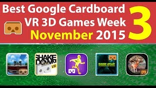 Best Google Cardboard 3D SBS VR Game Week 3 November 2015 screenshot 2