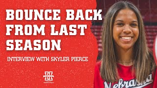 Nebraska Volleyball Welcomes Freshman OH Skyler Pierce | INTERVIEW