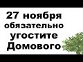 Сегодня 27 ноября ОБЯЗАТЕЛЬНО угостите Домового • Эзотерика для Тебя