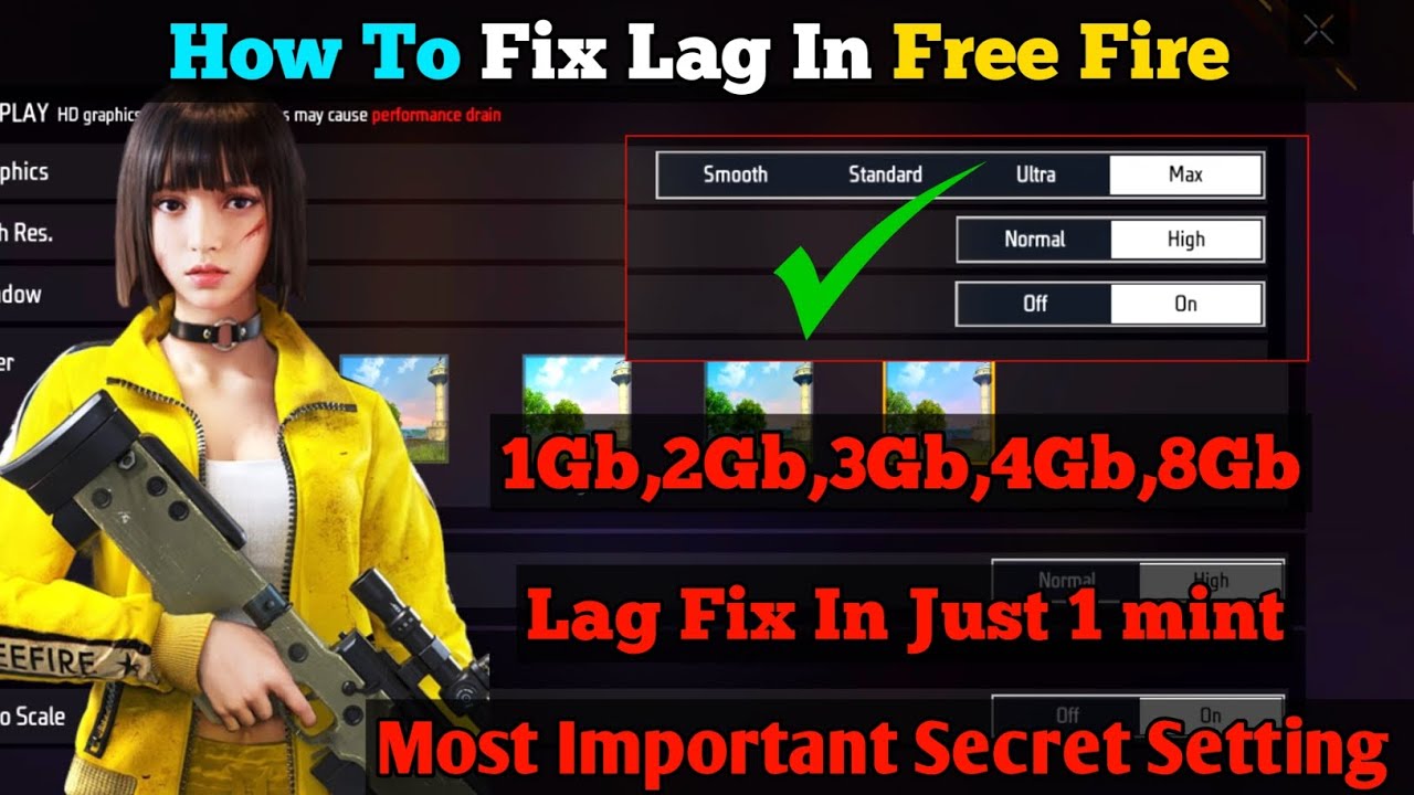 How To Fix Lag In Fire Fire Max 🔥 | Free Fire Max Lag Problem Solved | Ob 36 Update Lag Fix |