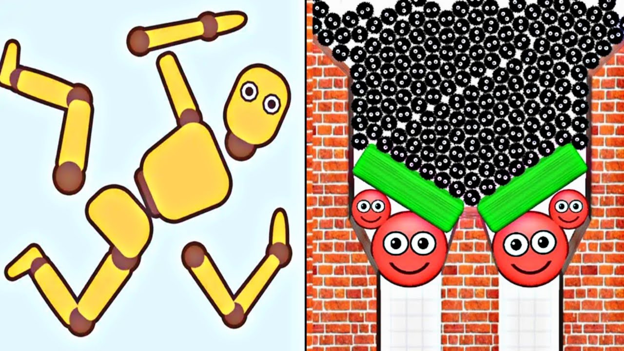 Ragdoll Break: Hide Ball vs Logic Puzzle: Brain puzzles | All Levels ...
