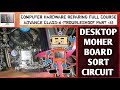 DESKTOP MOTHERBOARD SHORT CIRCUIT | How to Identify | class 6 | Part-4|