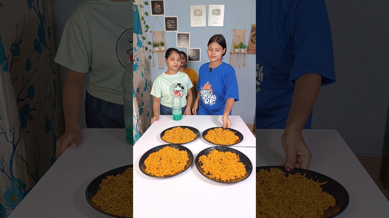 Bottle Flip And Win Maggi Challenge 