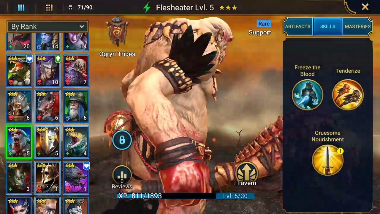 Raid Shadow Legends Flesheater Rare Youtube