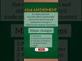 #amendments #psc #prelims #facts #42ndamendment #indianconstituion #ssc #upsc #quiz