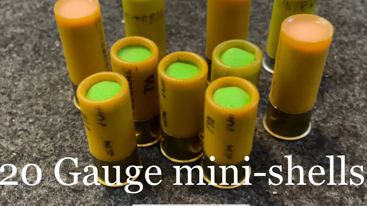 20 Gauge Mini Shells A Fun Project In Reloading Shotgun Shells 20 Gauge Mini Shells A Fun Project In Reloading Shotgun Shells