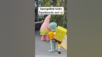 Sponge Bob kicks Squidward’s ass 😭#shorts #spongebob #squidward