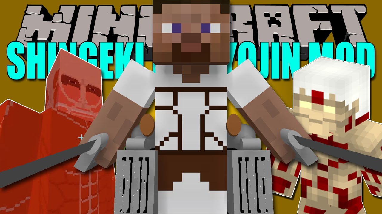 Attack On Titan/Shingeki No Kyojin Minecraft Mod │ Review en