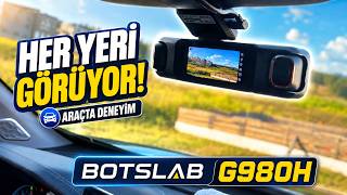 4 Kameralı 360 Derece Güvenlik Sağlayan Araç İçi Kamera: Botslab G980H 4 Channel