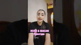 Xcho &amp; MACAN - Простуда  #shorts   Maria Petrosyan