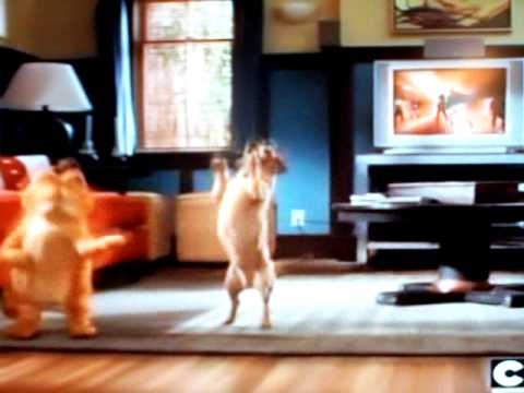 Garfield and Odie Dancing