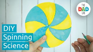 How to Make Easy Paper Spinners | Science Craft