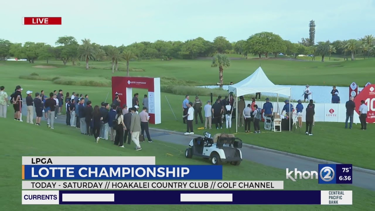 LOTTE Championship  April 9-15, 2023 at Hoakalei Country Club