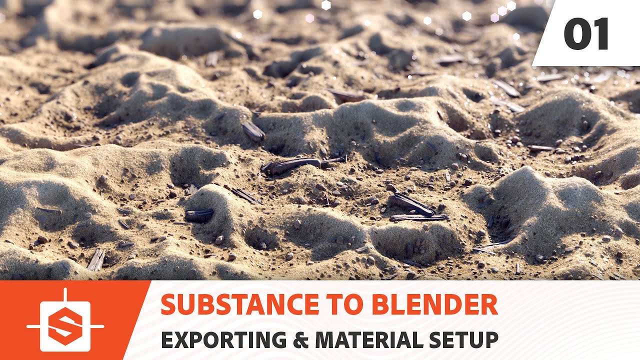 To Blender: 01 Exporting material setup - YouTube