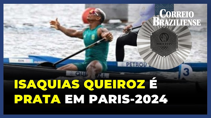 ISAQUIAS QUEIROZ CONQUISTA MEDALHA DE PRATA NO C1 1000M
