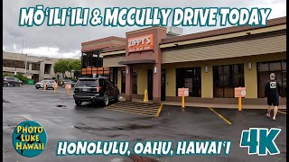 Cloudy Hawaii Moiliili & McCully Drive Today RAW Unedited February 20, 2023 Oahu Hawaii ワイキキ ハワイ