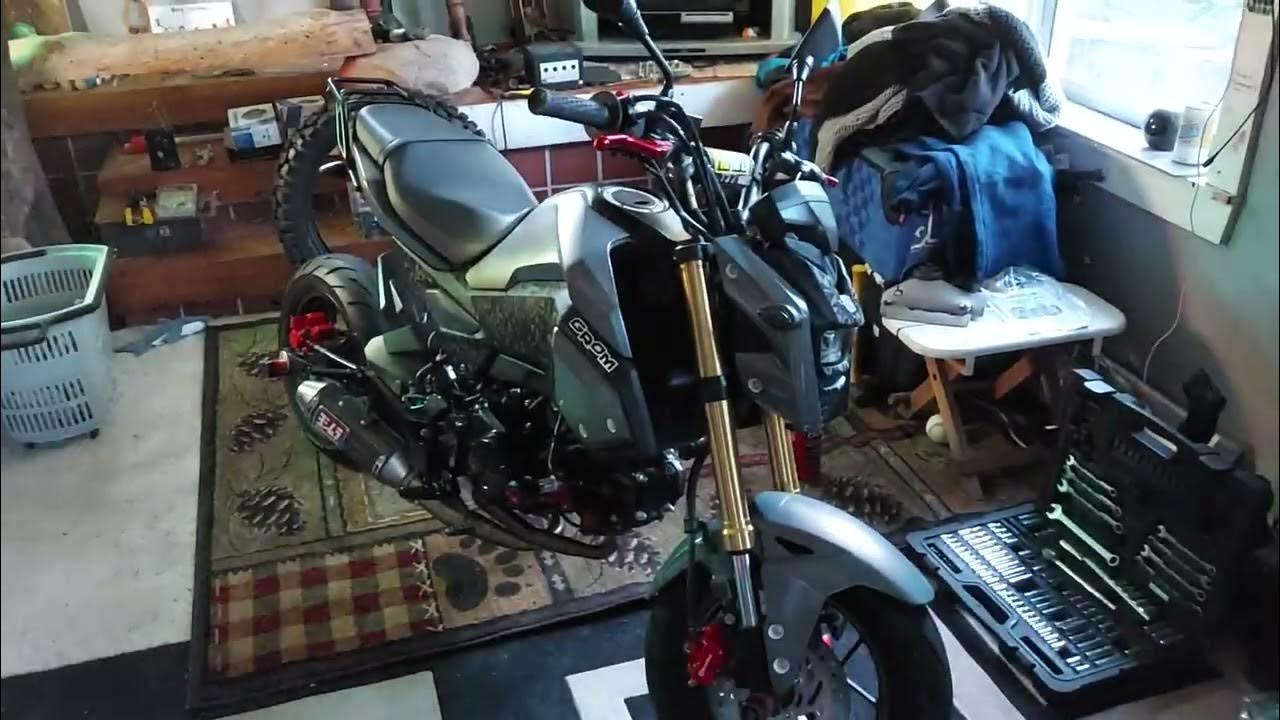 honda grom rear rack