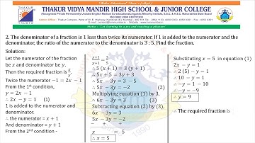 TVMHS MATHS STD 9 by Snehal ms