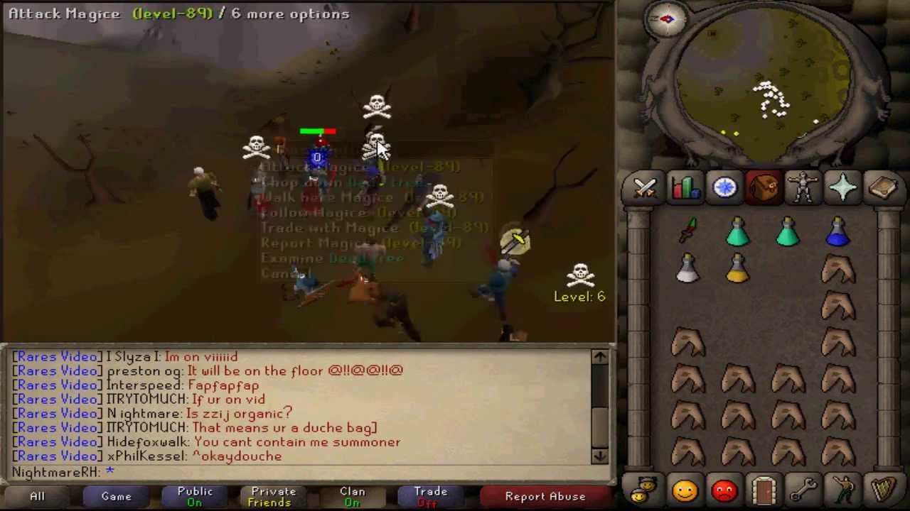 Runescape Rare Item Pking Live Stream! - YouTube