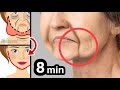 8MIN FACE LIFT EXERCISE AT HOME🔥JOWLS, LAUGH LINES, DOUBLE CHIN