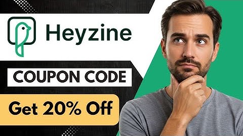Heyzine Coupon Code 2025🔥| Get 20% OFF— Heyzine Promo Code 
