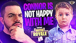 connor is not happy with me 10 year old army returns fortnite battle royale duration 10 50 - connor fortnite face