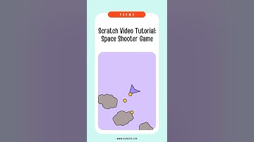 Scratch Video Tutorial: Space Shooter Game Promo #codingforkids #scratchcoding #scratchgames