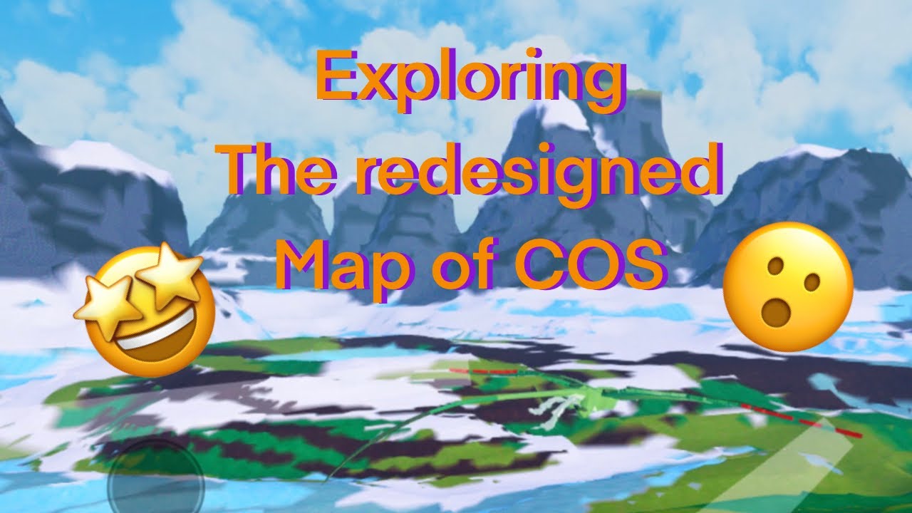 Exploring the redesign map! | Creatures of Sonaria - YouTube