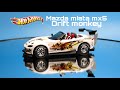 CUSTOM HOT WHEELS MAZDA MIATA DRIFT MONKEY