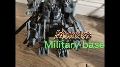 Transformers stop motion- Blackout