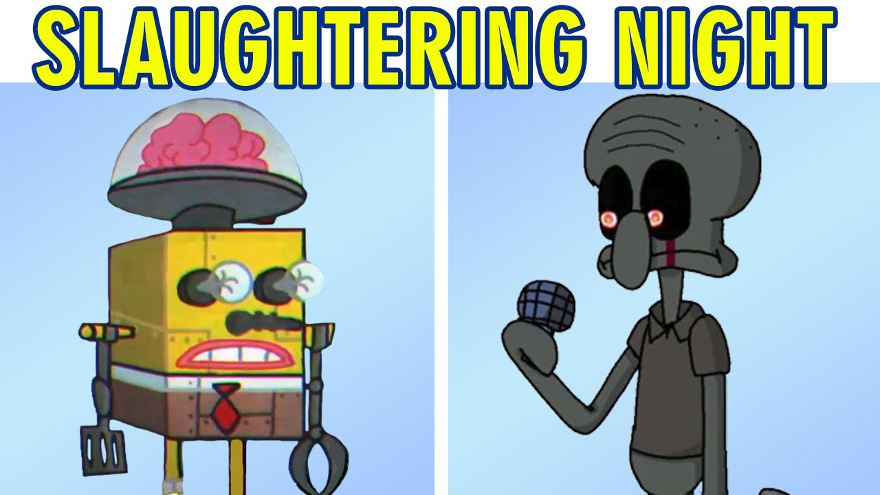 FNF Slaughtering Night At Bikini Bottom Mod - Play Online Free - FNF GO