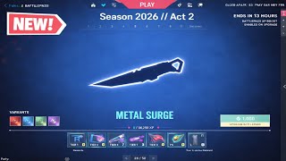 Valorant Battle Pass 2026 Act 2 Leaked Release Date & Melee Valorant Battle Pass 2026 Act 2 Leaked Release Date & Melee