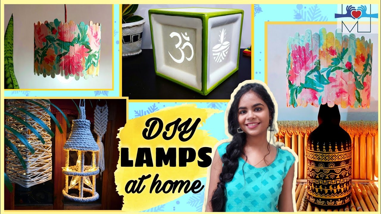 Amazing DIY Lamps for Festive Decoration| Best out of waste | DIY Home Decor