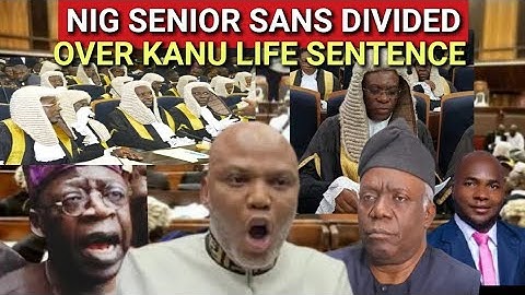THE WORST HAS HAPPENED 🔥Senior Lawyers Split in Explosive Debate Over Nnamdi Kanu’s Life Sentence...