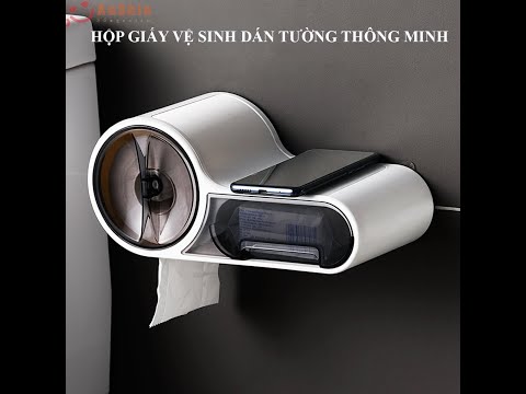 Video Hộp đựng giấy 2 ngăn chống nước cao cấp - hộp đựng... - youtube