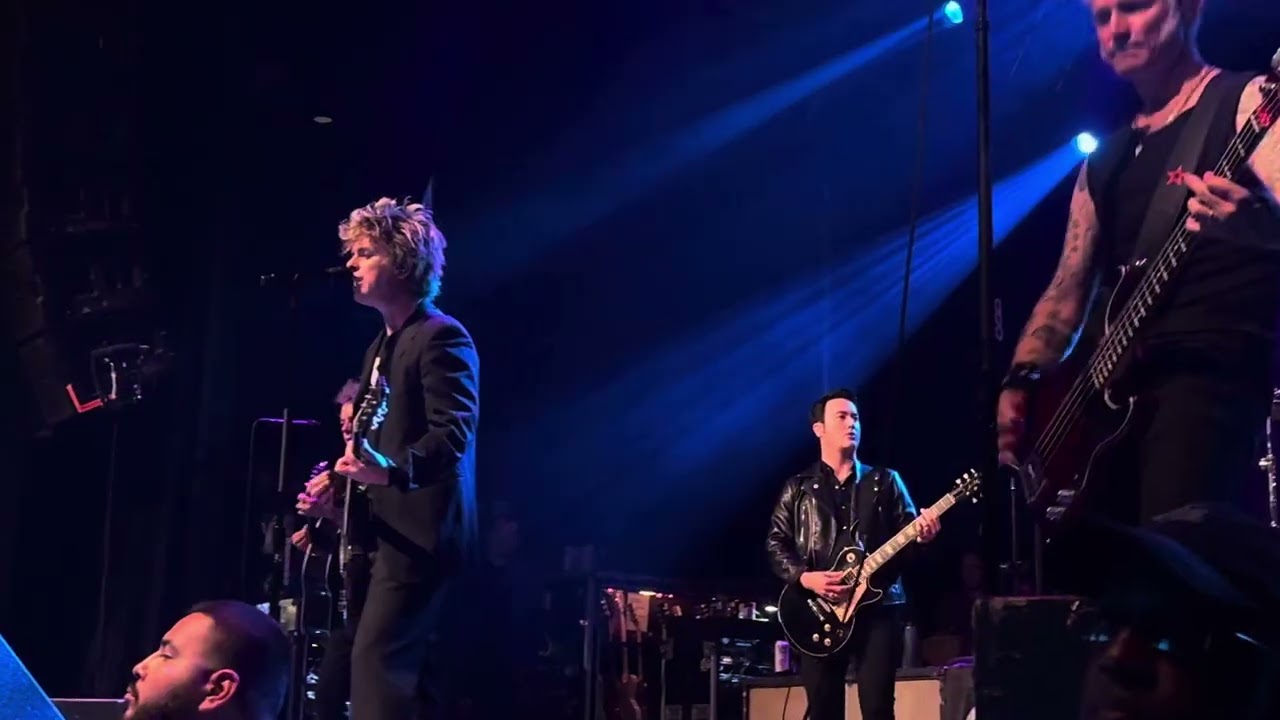 Green Day - Goodbye Adeline 3/19/2024 HOB Anaheim
