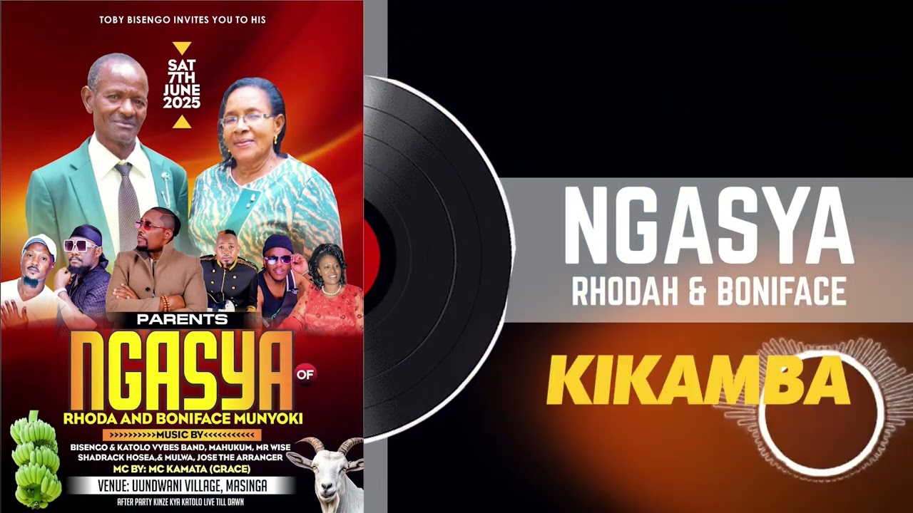 NTHEO YA MAMI-TOBY BISENGO(Tata wa makitala)official lyrics video-The Big 5 album -