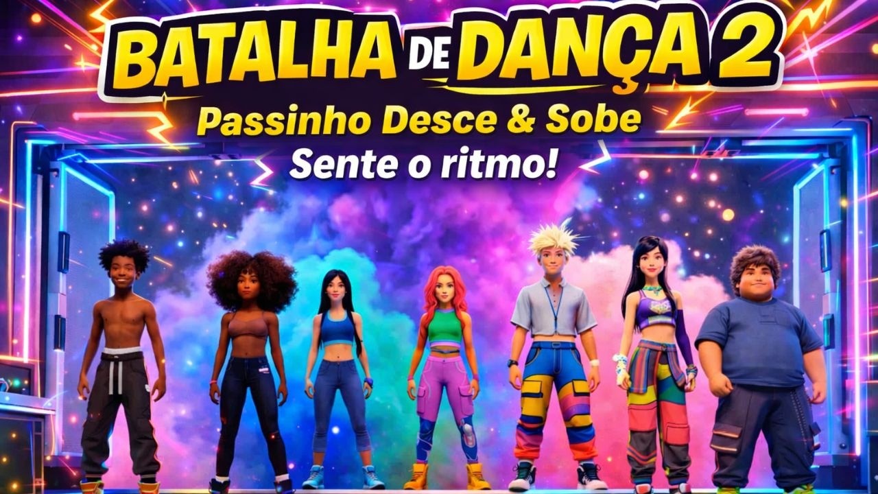 DESCe VEM, SOBE VEM 🎵 | HIT NOVO DO Reino Brilhar Kids & Teen